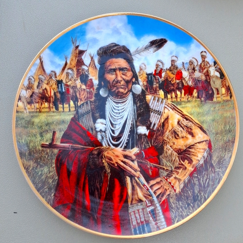 Chief Joseph man of Peace by Paul Gable limited edition Franklin Mint